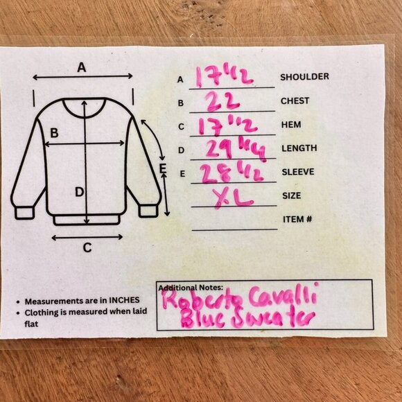 Roberto Cavalli Graphic Print Wool Sweater - Picture 11 of 12